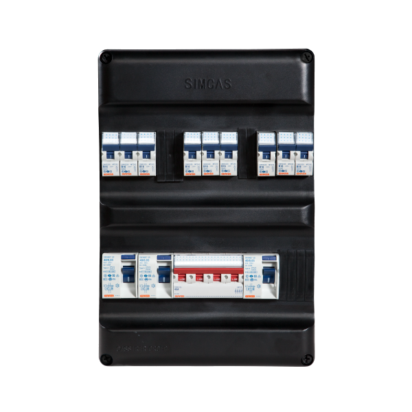 Groepenverdeler 3f 40A 3xALS2p 9-groepen B16