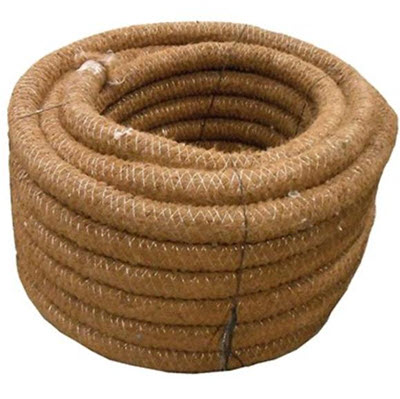 Rol drainagebuis kokos geper. 80 mm