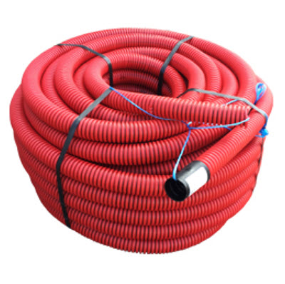 Rol kabelbescherming buis rood 125mm