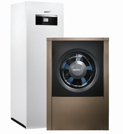 Enviline warmtepompen monoblock nefit