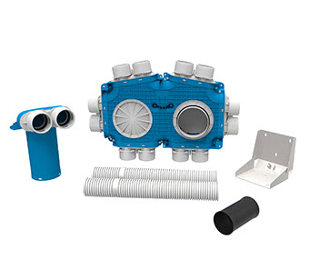 Luchtverdeelsysteem uniflex